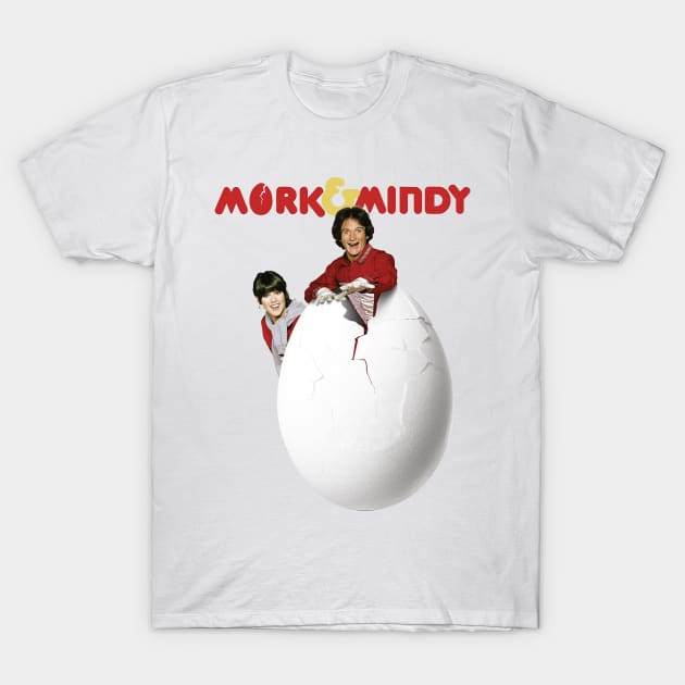 Mork and Mindy Classic 70’s TV T-Shirt by GoneawayGames